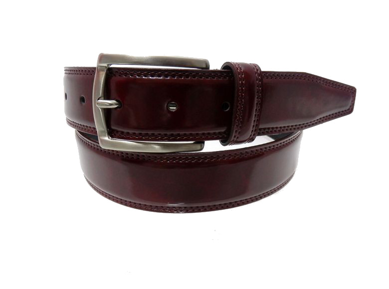 Cintura uomo claude - bordeaux - mm35